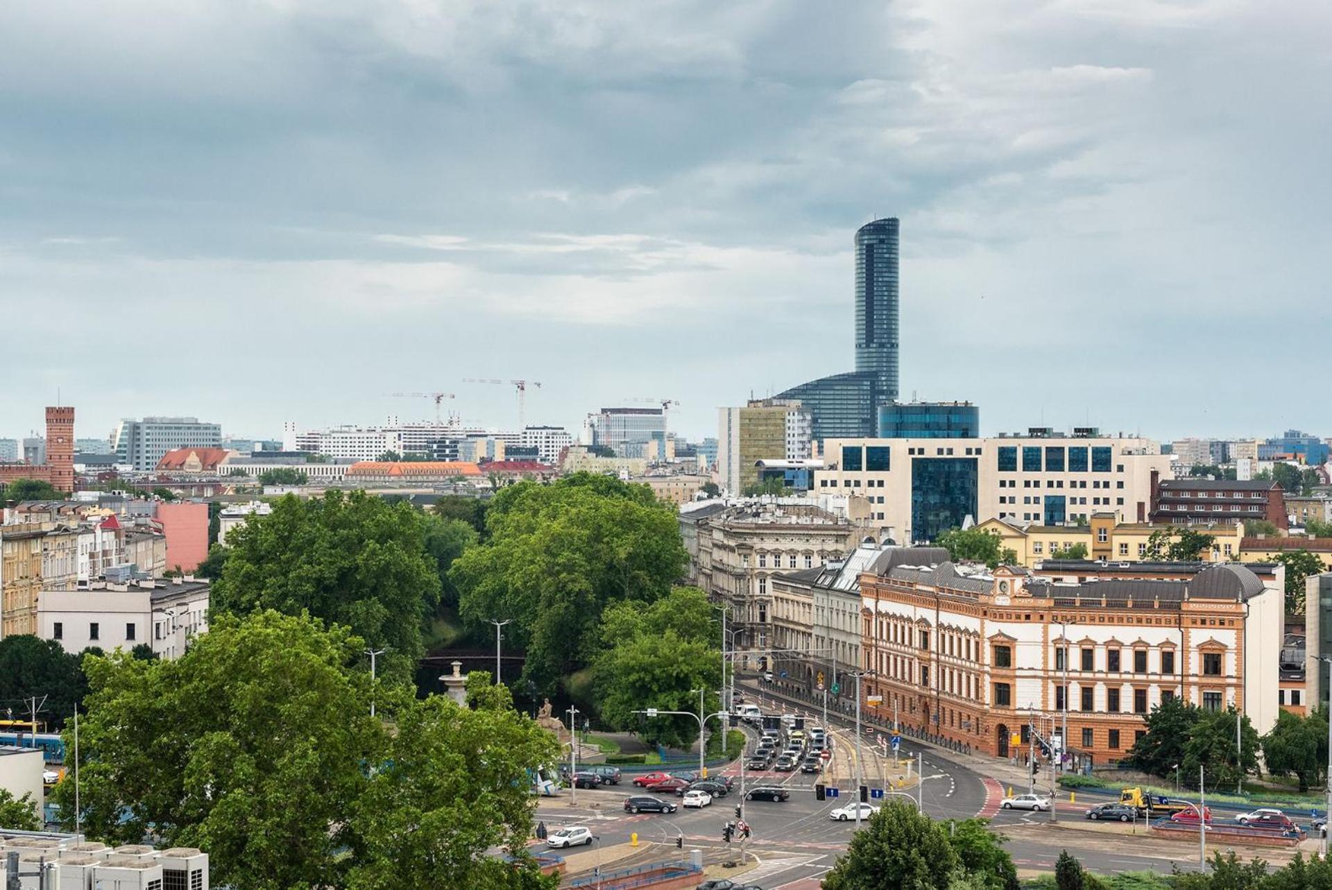 Apartamenty City Tower Od Wroclawapartament-Pl Exteriör bild